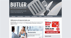 Desktop Screenshot of der-butler.com
